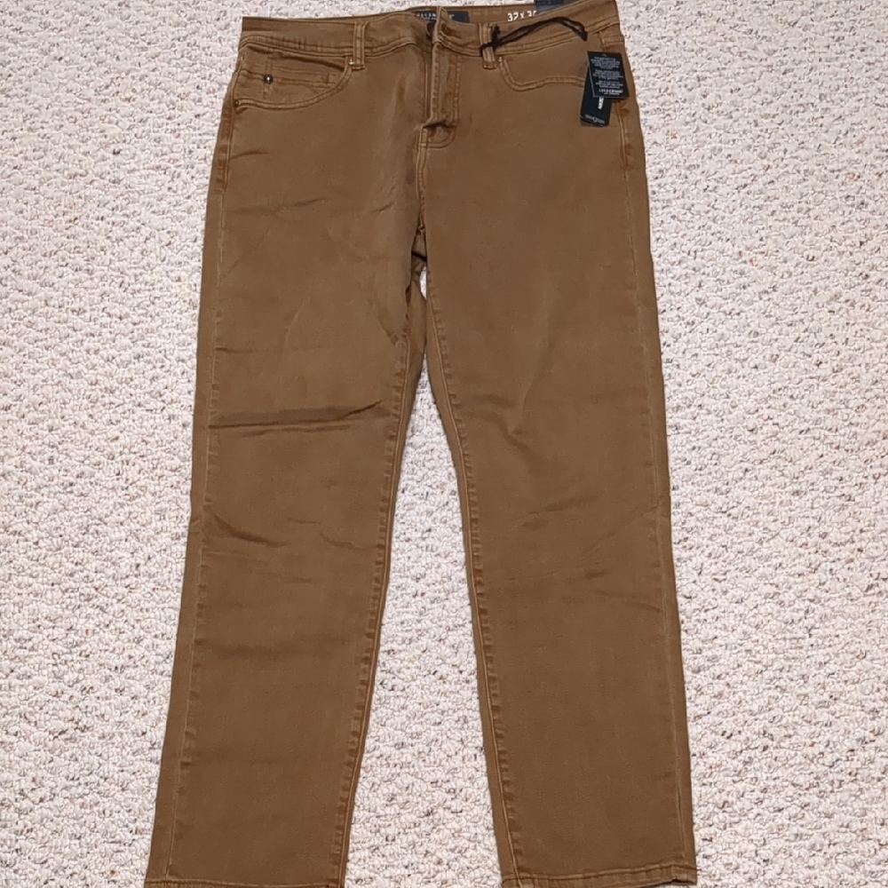 Liverpool Brown Straight Jeans Classic Design